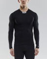 Craft Langarmshirt Progress CN Funktionsunterwäsche schwarz Herren